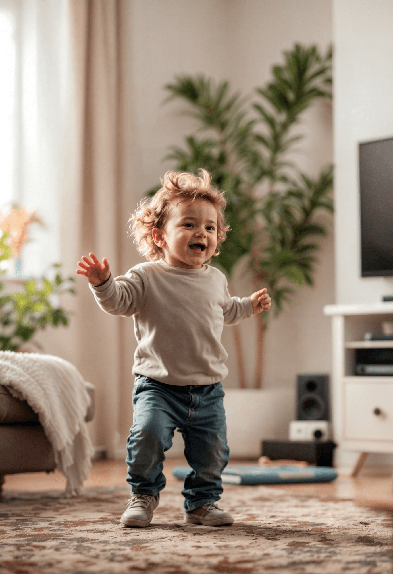 Happy Child Growing